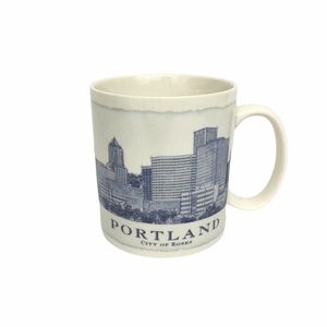 Portland Starbucks coffee mug 2006 city of roses